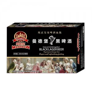 圣元曼德堡黑啤酒500mlx24罐