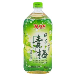 龍力卡青梅綠茶1L