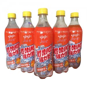 隆力堡橙味汽水500ml