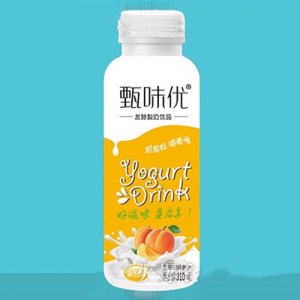 甄味優果粒酸奶黃桃味310ml
