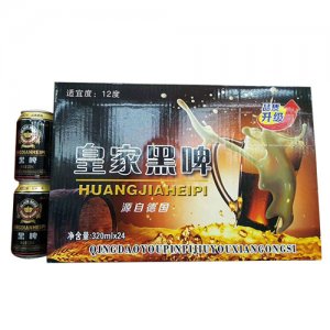 歸一皇家黑啤320mlx24罐