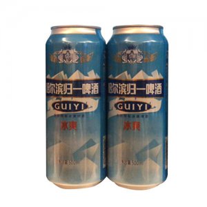 哈爾濱歸一啤酒500ml