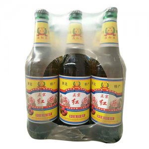 海紅樂果味啤酒500mlx6瓶