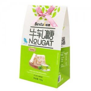 柏泰綠茶味牛軋糖150g