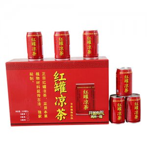 鑫南極紅罐涼茶箱裝