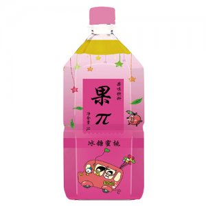 GR9520果π冰糖蜜桃果味飲料1L