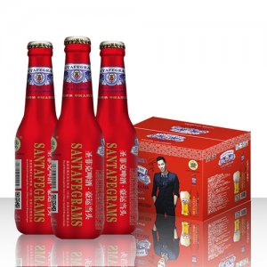 圣菲克豪運(yùn)當(dāng)頭啤酒箱裝