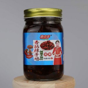 嘉合豐香菇辣子雞醬408g