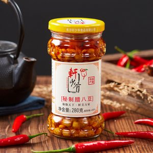 軒少爺醬腌菜秘制臘八豆280g
