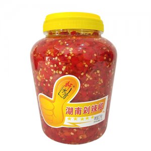 軒少爺醬腌菜湖南剁辣椒2kg