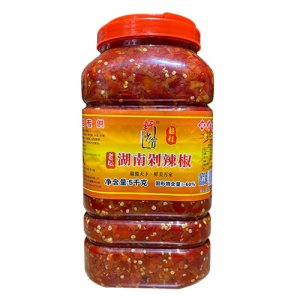 軒少爺醬腌菜湖南剁辣椒5kg