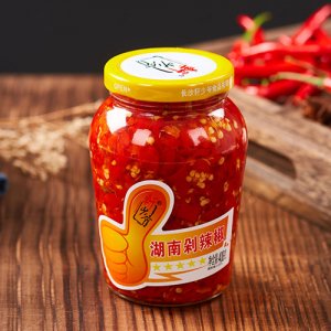 軒少爺醬腌菜湖南剁辣椒408g