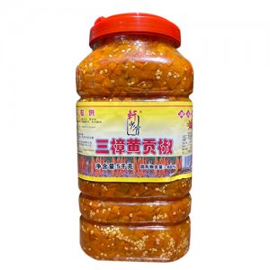 軒少爺醬腌菜三樟黃貢椒5kg