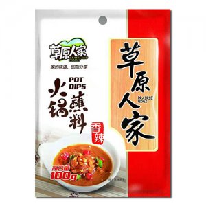 草原人家火鍋蘸料香辣味100g