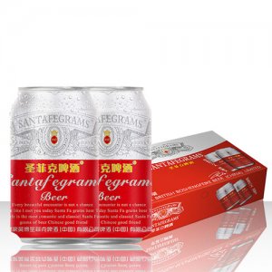 皇家英博圣菲克易拉罐啤酒