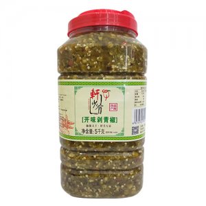 軒少爺醬腌菜開味剁青椒5kg