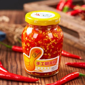 軒少爺醬腌菜手工朝天椒210g