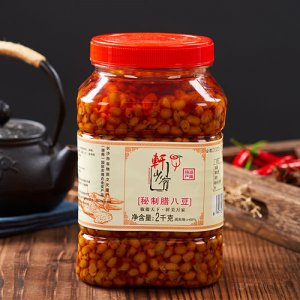 軒少爺醬腌菜秘制臘八豆2kg