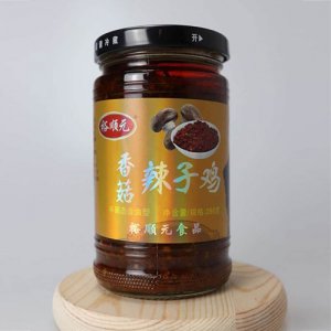 裕順元香菇辣子雞醬280g