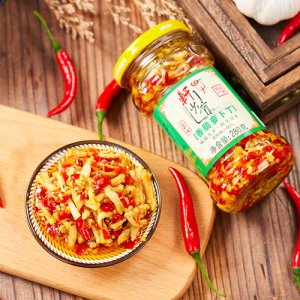 軒少爺醬腌菜茶油香脆蘿卜丁280g