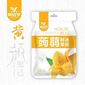 穎新堂蒟蒻鮮冰菓糕芒果味