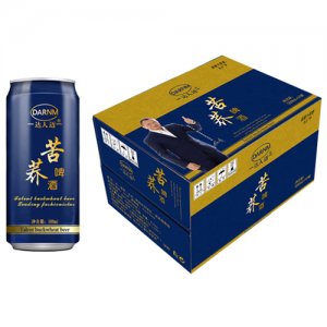 DARNM達人邁苦蕎啤酒箱裝500mlx12罐
