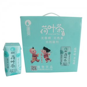 蓮爽荷葉茶飲料200mlx12盒裝