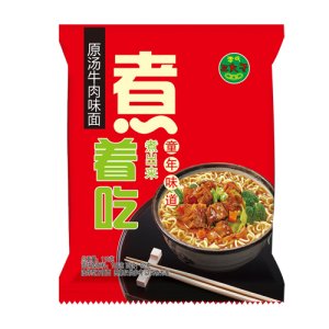三太子原湯牛肉味面