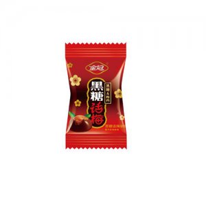 金冠枕式黑糖話梅紅袋裝