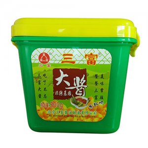 三富方盒大醬500g