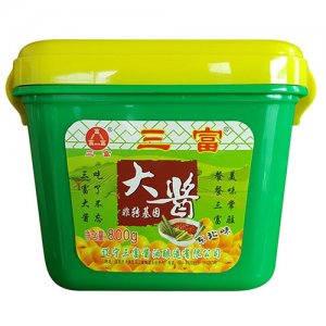 三富方盒醬800g