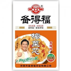 備得福榨菜芯50g