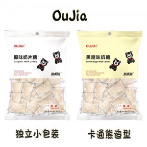 歐伽原味奶味糖300g