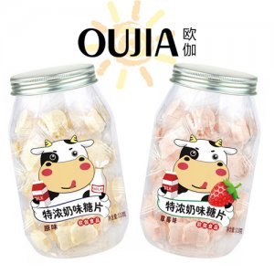 歐伽特濃奶味糖片110g