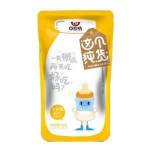 草原情這個純貨牛初乳奶片150g