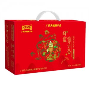 王老吉沁茗山蜂蜜柚子茶果味茶飲料310mlx12瓶