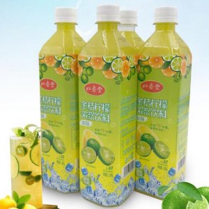 虹垂堂金桔檸檬濃漿1kg裝