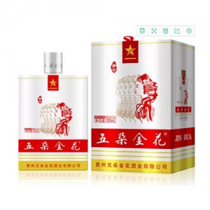 五朵金花500ml白酒