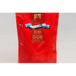 秋林酒芯糖紅袋200g裝
