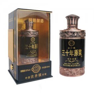 古井鎮緣份臻藏原漿酒30年