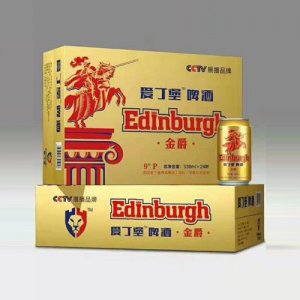 愛丁堡啤酒金爵9°330mlx24聽